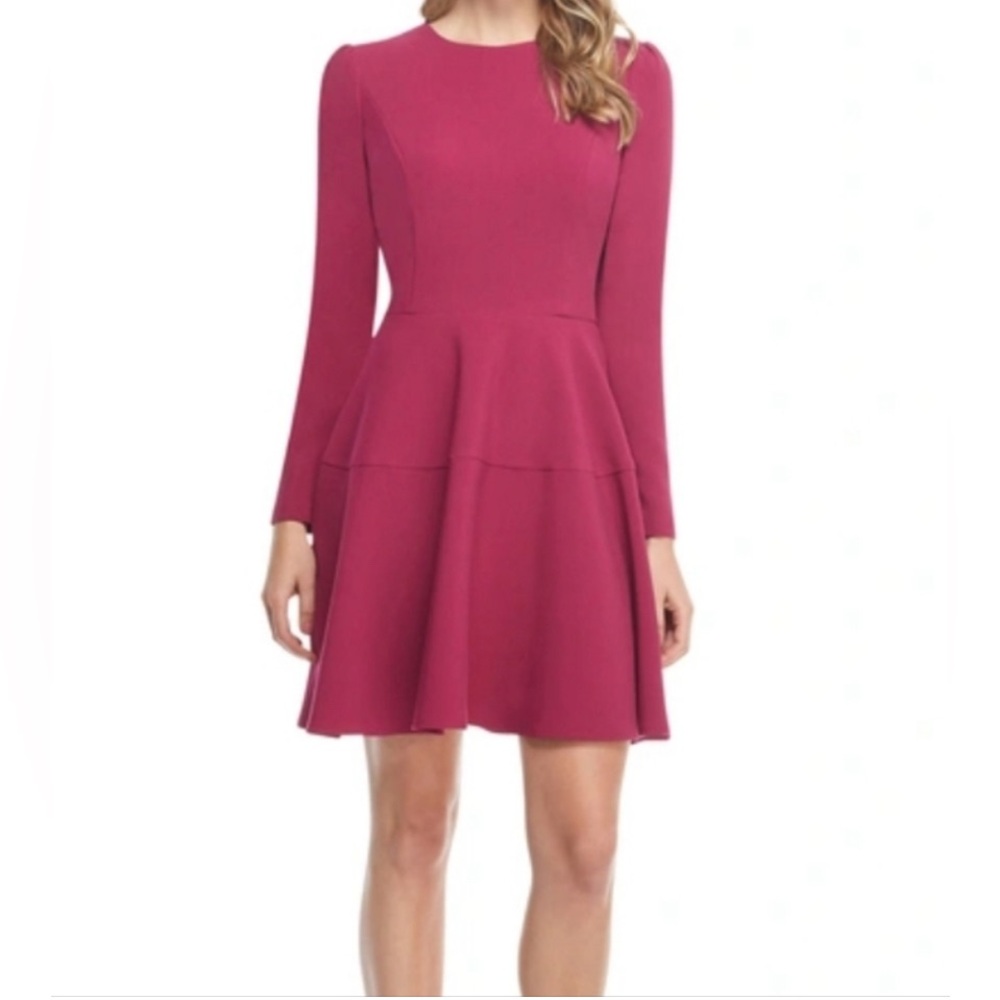 Gal Meets Glam Celeste Fit and Flare Dress Size 4 - Picture 4 of 9